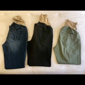 Fashionable pregnancy jeans set of 3 for SALE